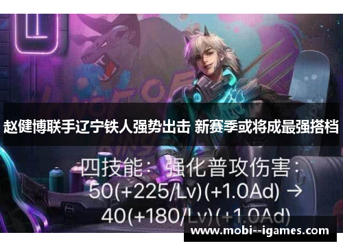 赵健博联手辽宁铁人强势出击 新赛季或将成最强搭档 赵健博联手辽宁铁人强势出击 新赛季或将成最强搭档