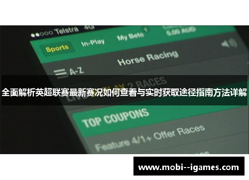 全面解析英超联赛最新赛况如何查看与实时获取途径指南方法详解 全面解析英超联赛最新赛况如何查看与实时获取途径指南方法详解