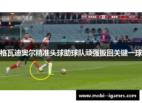 格瓦迪奥尔精准头球助球队顽强扳回关键一球